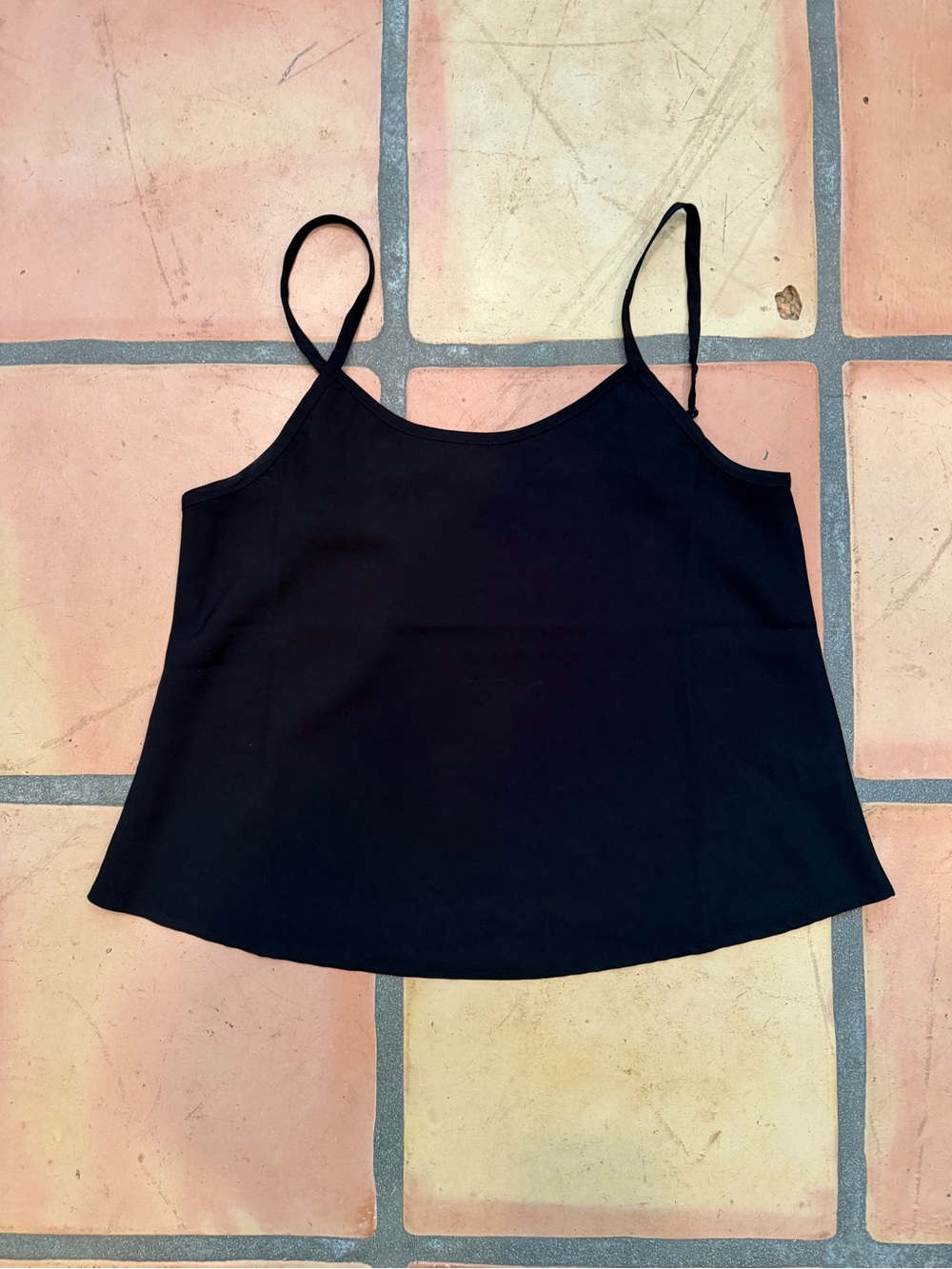 Maven West Black Spaghetti Strap Camisole